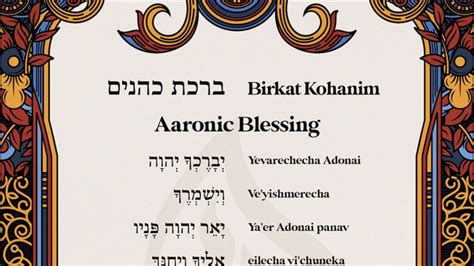 Birkat Kohanim The Priestly Blessing Fusion Global With Rabbi