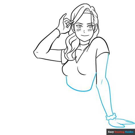 How To Draw Sexy Anime Step By Step Drawing Guide By Dawn Dragoart