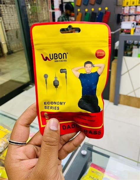 Mobile Black Ubon Ub 755 Champ Wired Earphone At Rs 60piece In Chennai