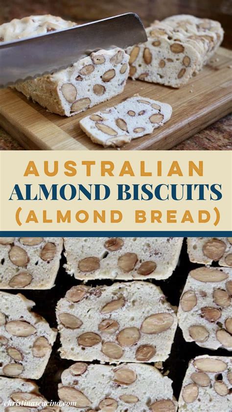 A basic almond biscotti and a chocolate chip biscotti. Almond Bread (Australian Almond Biscuits or Biscotti) in 2020 | Dessert recipes easy ...