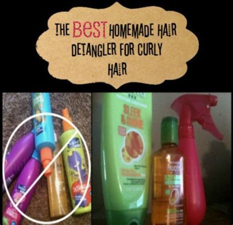 What else you need to know: The Best Homemade Hair Detangler Spray for Curly Hair ...