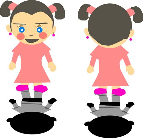 Little Kid Girl Cartoon Svg Clip Arts Download Download Clip Art Png