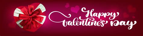 Text Handwriting Happy Valentines Day Banners 370227 Vector Art At Vecteezy