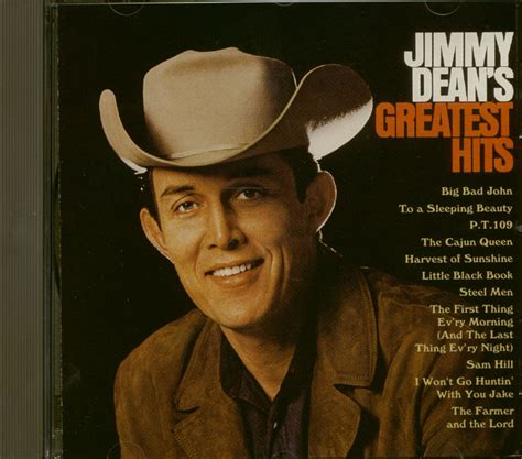 Jimmy Dean CD: Greatest Hits (CD) - Bear Family Records