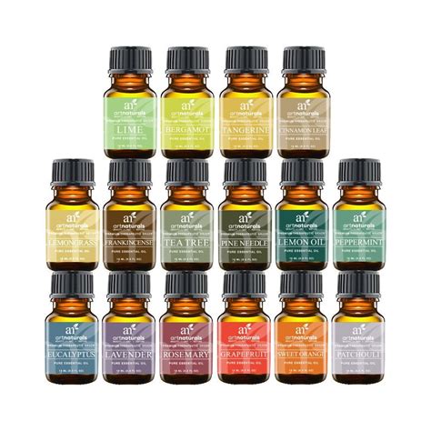 Art Naturals Top 16 Essential Oil Set Essential Oil Set Essential