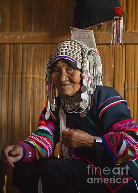 Akha Grandmother Kengtung Burma By Craig Lovell Burma Lovell Women