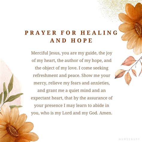 20 Powerful Prayers For Healing And Recovery Nursebuff