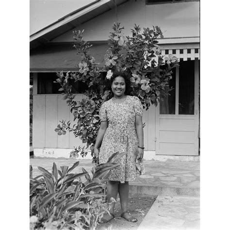 Portrait Of A Young Pacific Island Girl Collections Online