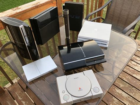 Here Is My Entire PlayStation Console Collection Hope You Guys Like It R Playstation