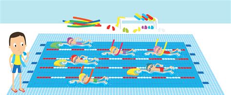 Swimming Class Stock Illustration Download Image Now Istock