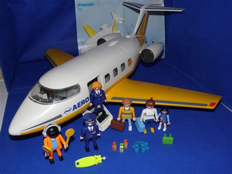 Playmobil Airport Passenger Airplane Plane Figures And Accessories