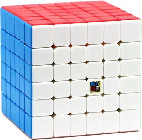 6x6 Speedcube Puzzel Cube Stickerless Kubus Moyu Meilong Games