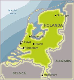 Donde está holanda en el mapa. MUNDIAL BRASIL2014