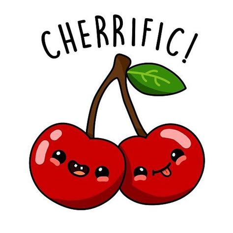 How To Draw Kawaii Cherries Easy Things To Draw For Kids Doodle