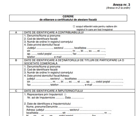 Certificat Fiscal Cerere Preschimbare Permis Auto Pdf Hot Sex