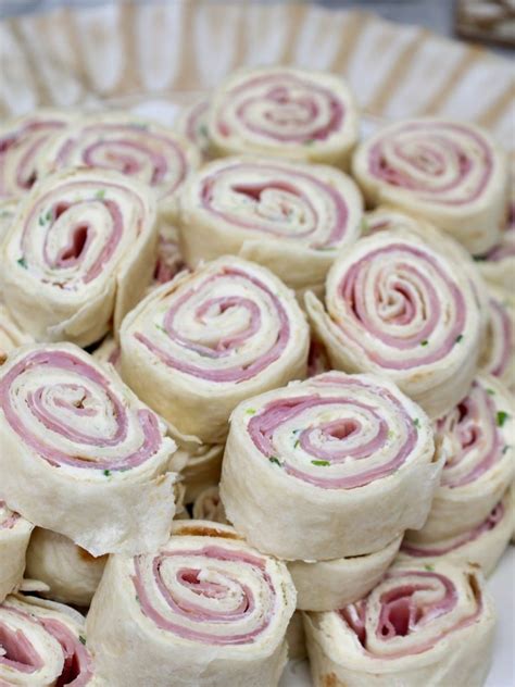 ham and cheese pinwheels recipe with cream cheese grace like rain blog