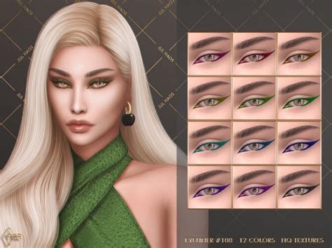 Eyeliner 108 By Julhaos At Tsr Sims 4 Updates