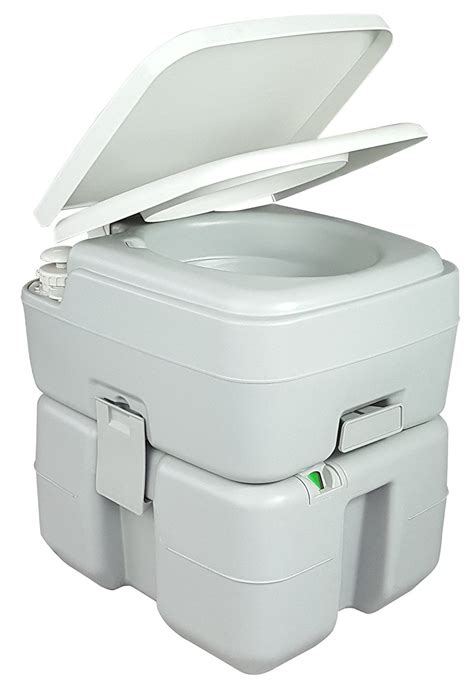 Truepower High Pressure Flush Portable Toilet 53 Gallon W Level