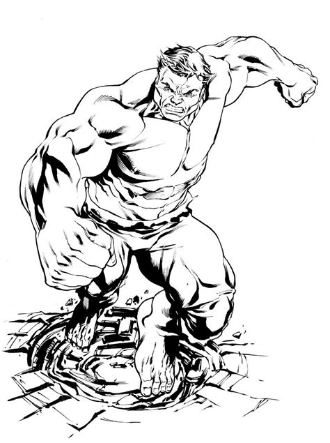 Download and print these the hulk coloring pages for free. Hulk - Coloring pages for you