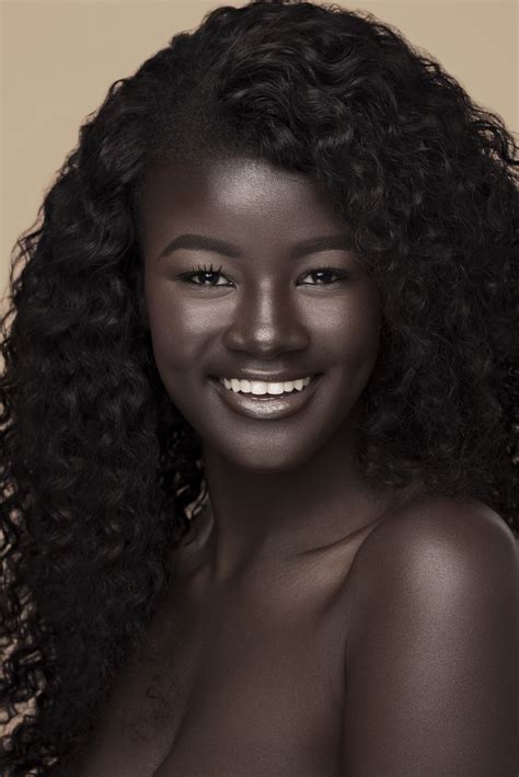 Senegalese Model Khoudia Diop Has Learned To Embrace Her Skin Tone—even