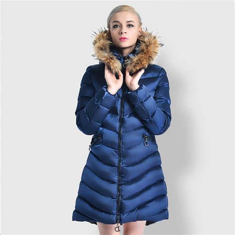 Buy Winter Blue Plus Size Down Cotton Jacket Women