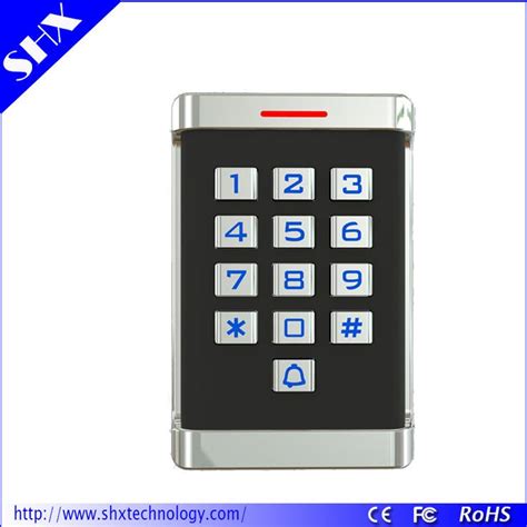 Vandal Proof Rfid Card Reader Touch Keypad Metal Access Control Card