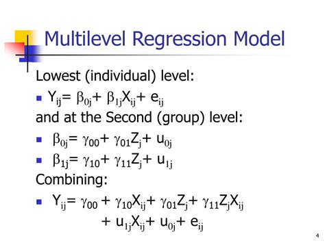 Ppt Multilevel Models In Survey Error Estimation Powerpoint