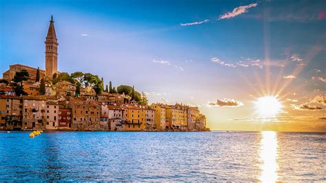 Rovinj Magical Sunset Tour Sunset Rovinj Croatia Hd Wallpaper Pxfuel