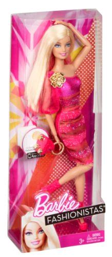Barbie Fashionista Barbie Doll Hot Pink Dress Shop Windy Pinwheel