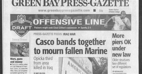 Green Bay Press-Gazette today in history: April 21