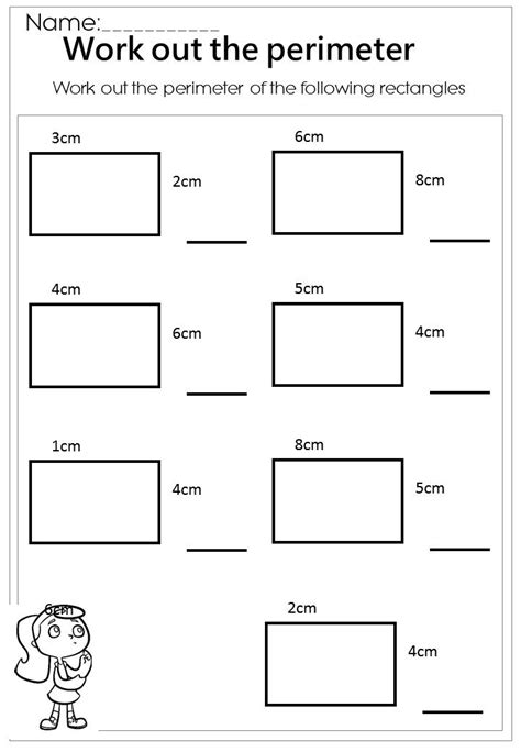 3rd Grade Area And Perimeter Worksheets