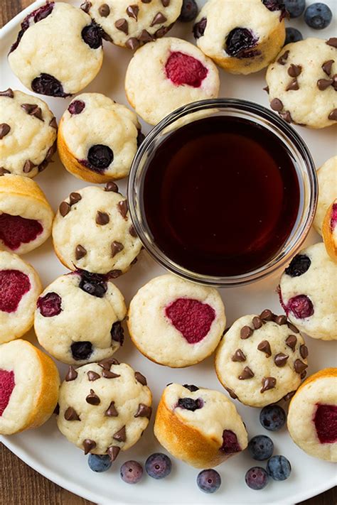 Mini Muffin Pancake Bites Weekend Breakfast Recipes Popsugar Food