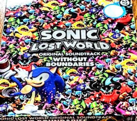 Sonic Lost World Original Soundtrack Without Boundaries Japan Game