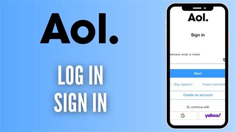 Aol Login Sign In Aol Mail Aol Mobile App Youtube
