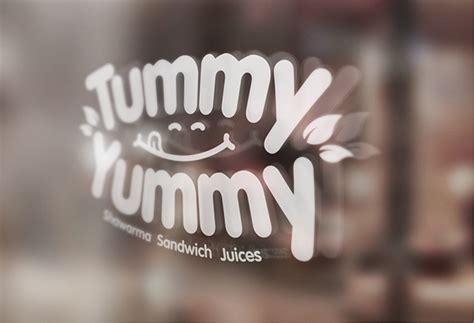 Tummy Yummy Brand Identity On Behance