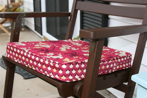 Add 1 inch to each measurement. FITF: A Piped Chair Cushion | Film in the Fridge