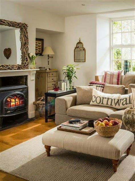33 Cute Living Room Decorating And Design Ideas Cottage Living Rooms
