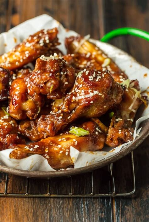 Sticky Sesame Chicken Wings Recipe The Cookie Rookie