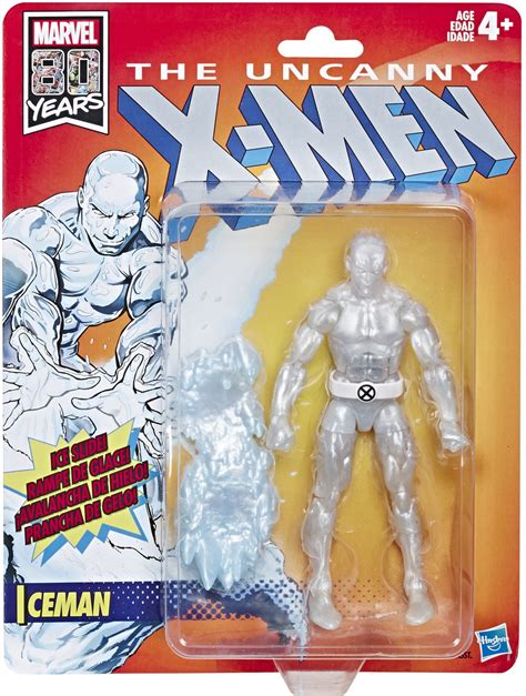 Marvel The Uncanny X Men Marvel Legends Vintage Retro Series Iceman 6
