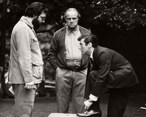 The Godfather 1972 Behind The Scenes Monovisions Black And White