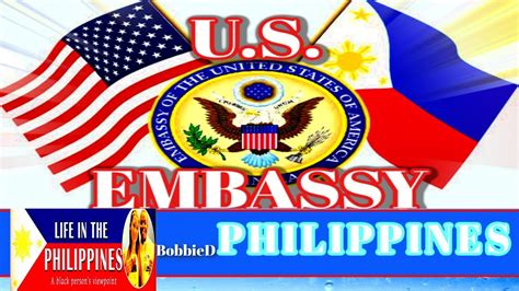 u s embassy philippines services and advisories 2019 youtube