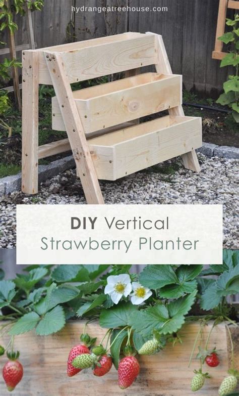 How do you grow strawberries in containers? DIY Tiered Strawberry Planter | Vertical Garden Ideas ...