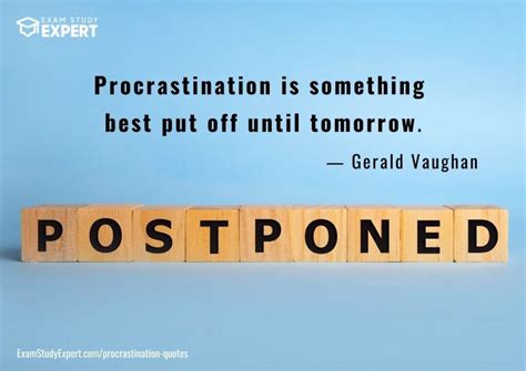 70 Empowering Quotes To Help You Overcome Procrastination Exam Study
