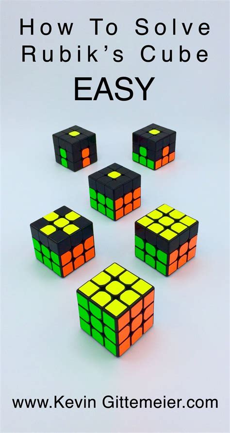 How To Solve A Rubik S Cube For Kids