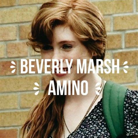 Featured Beverly Marsh Amino Amino