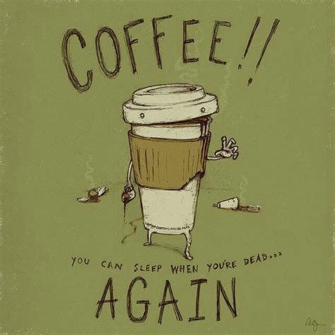 Yay Coffee Zombie Coffee Coffee Art Coffee Art Print