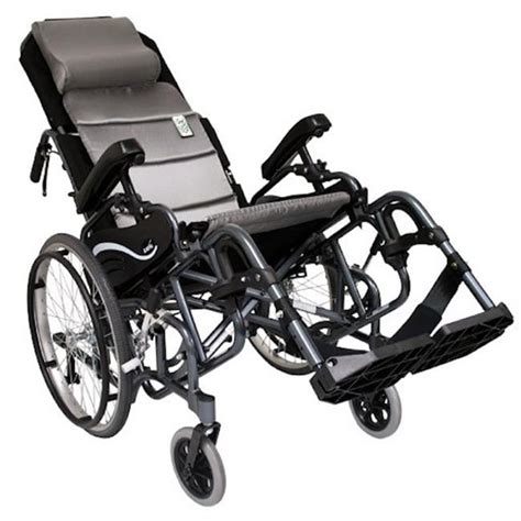 Vip515 16 In Seat Tilt In Space Lightweight Reclining Wheelchair With