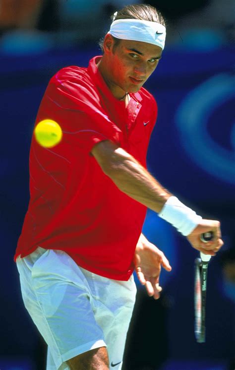 Roger federer started tennis at a very early stage, he was often angry and lost his patience oncourt when he was young. #AusOpen on Twitter: "Who would win, 20-year-old Roger ...