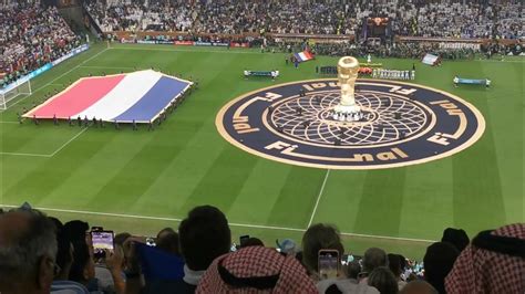 National Anthems Of Argentina And France At Final Of World Cup Qatar 2022
