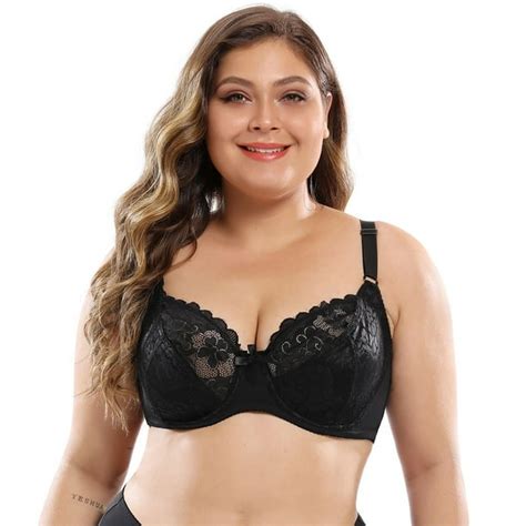 womens bras clearance plus size sexy bra gathers big cup lace jacquar d underwear for women
